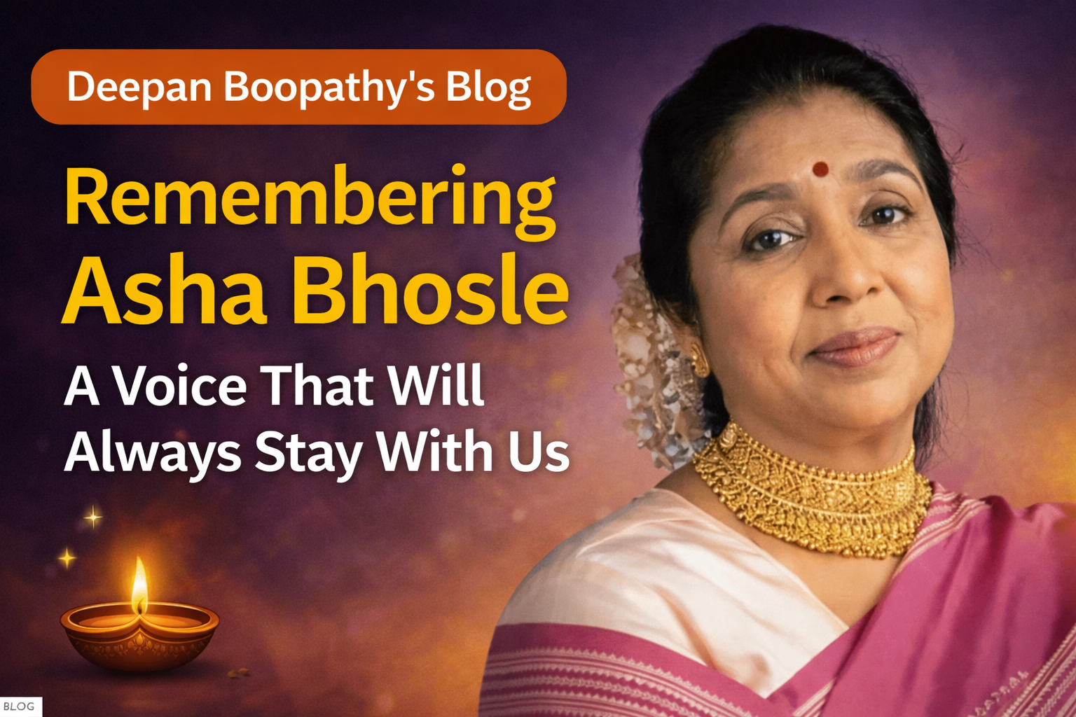 Remembering Asha Bhosle – A Voice That Will Always Stay With Us