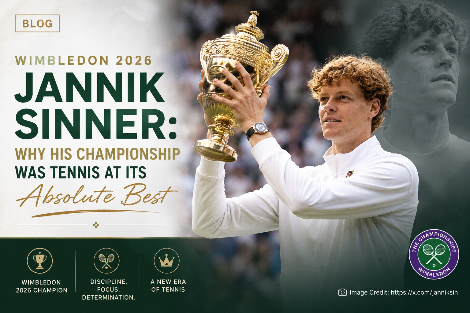 Wimbledon 2026: Watching Jannik Sinner Reminded Me Why I Fell in Love with Tennis
